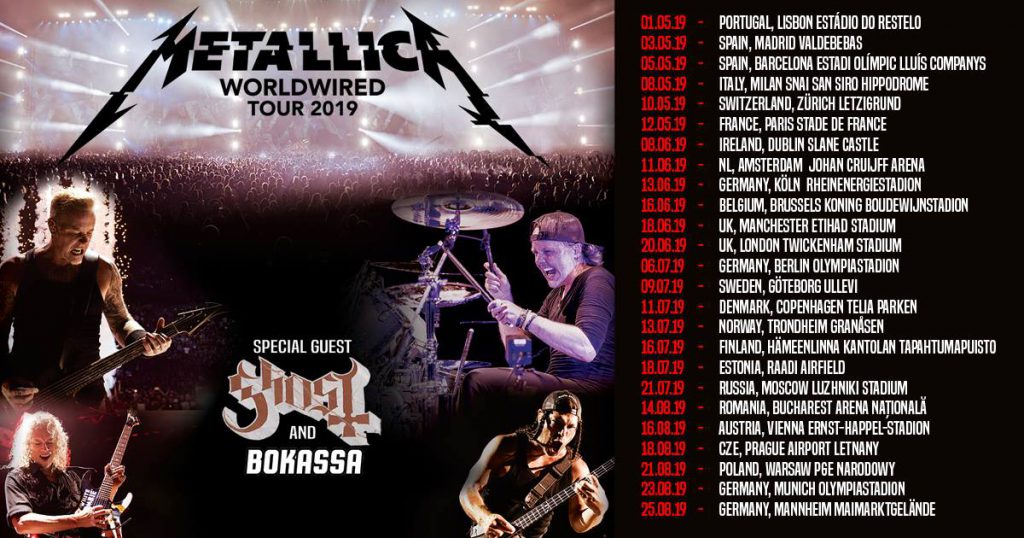 Metallica World Wired Tour