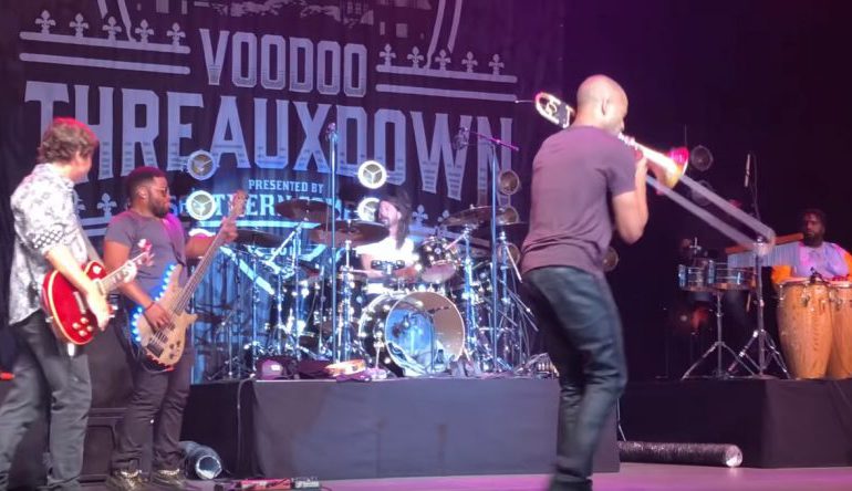 Dave Grohl und Trombone Shorty covern Nirvana In Bloom