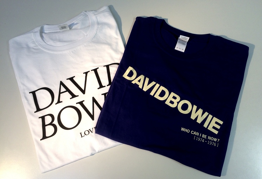 David Bowie Shirts Gewinnspiel