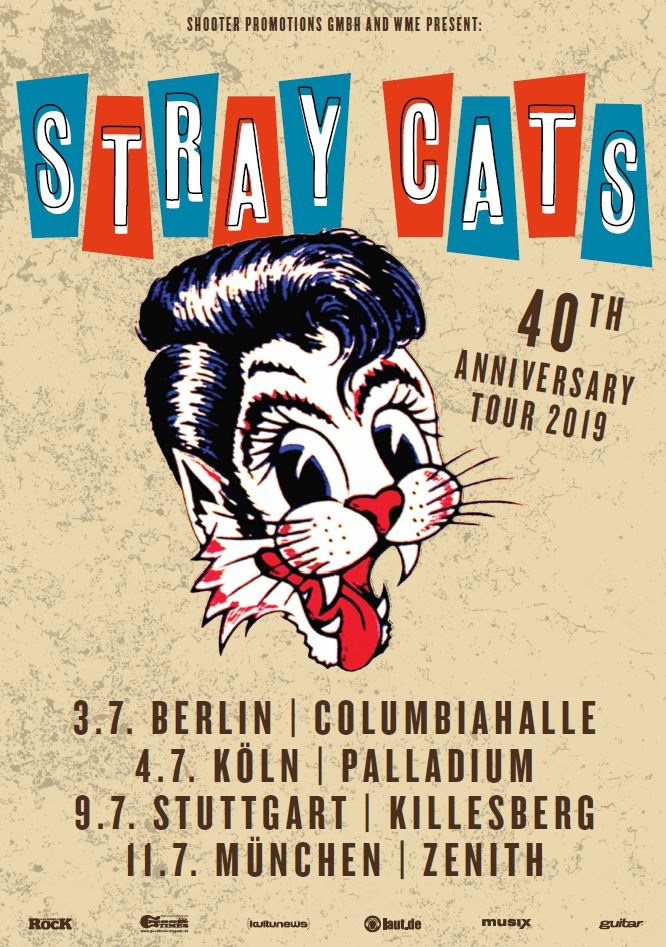 Straycats Tourposter