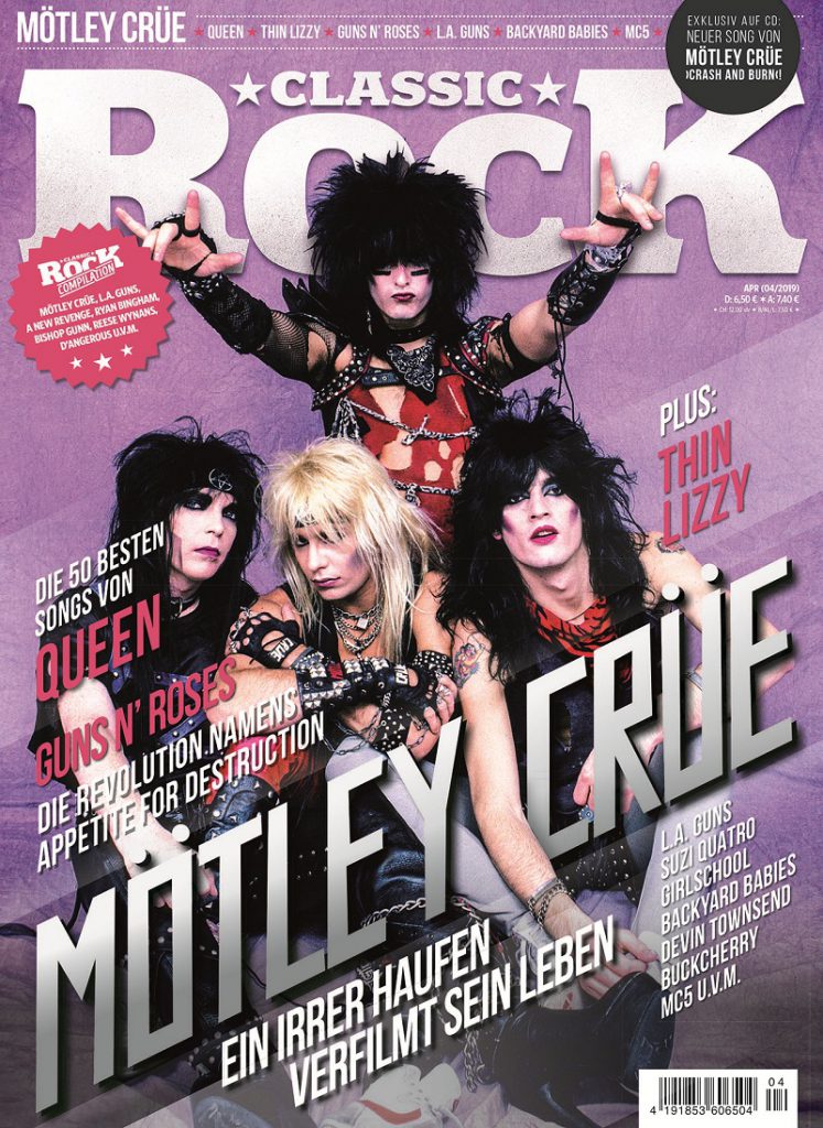Classic Rock Cover Ausgabe 79 Mötley Crüe