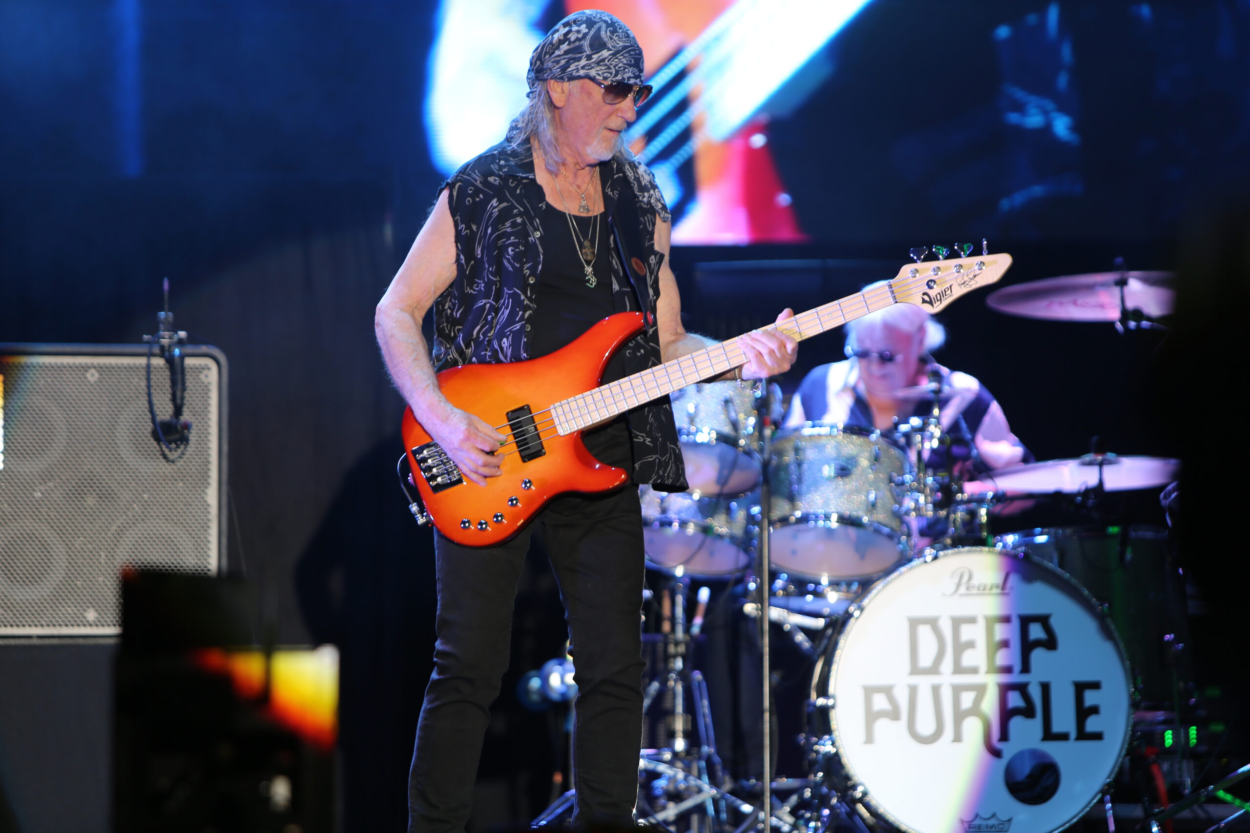 Deep Purple bei ihrem Auftritt am Summerside Festival in Grenchen am 20. Juni 2024.