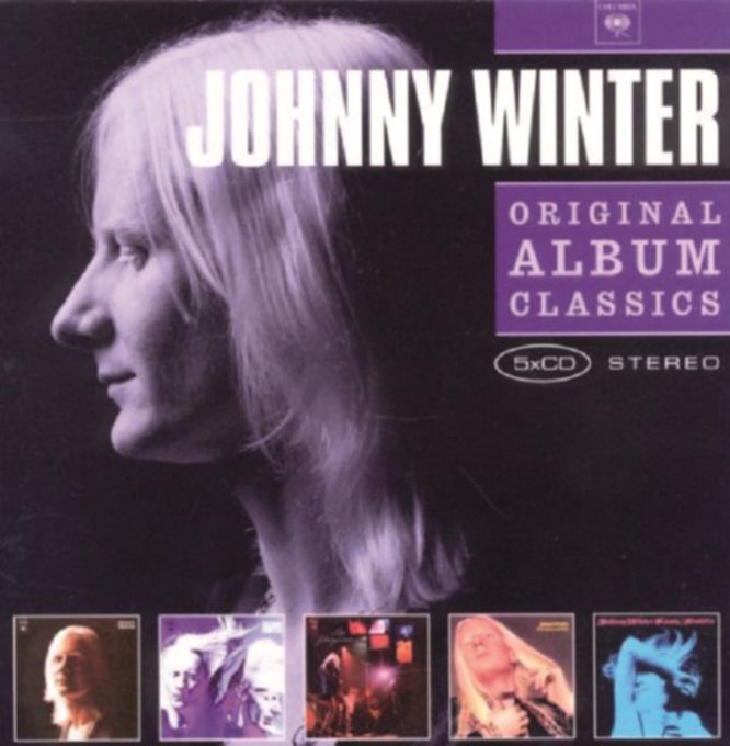 Johnny Winter – Johnny Winter / Second Winter / Live / Still Alive And Well / Saints & Sinners