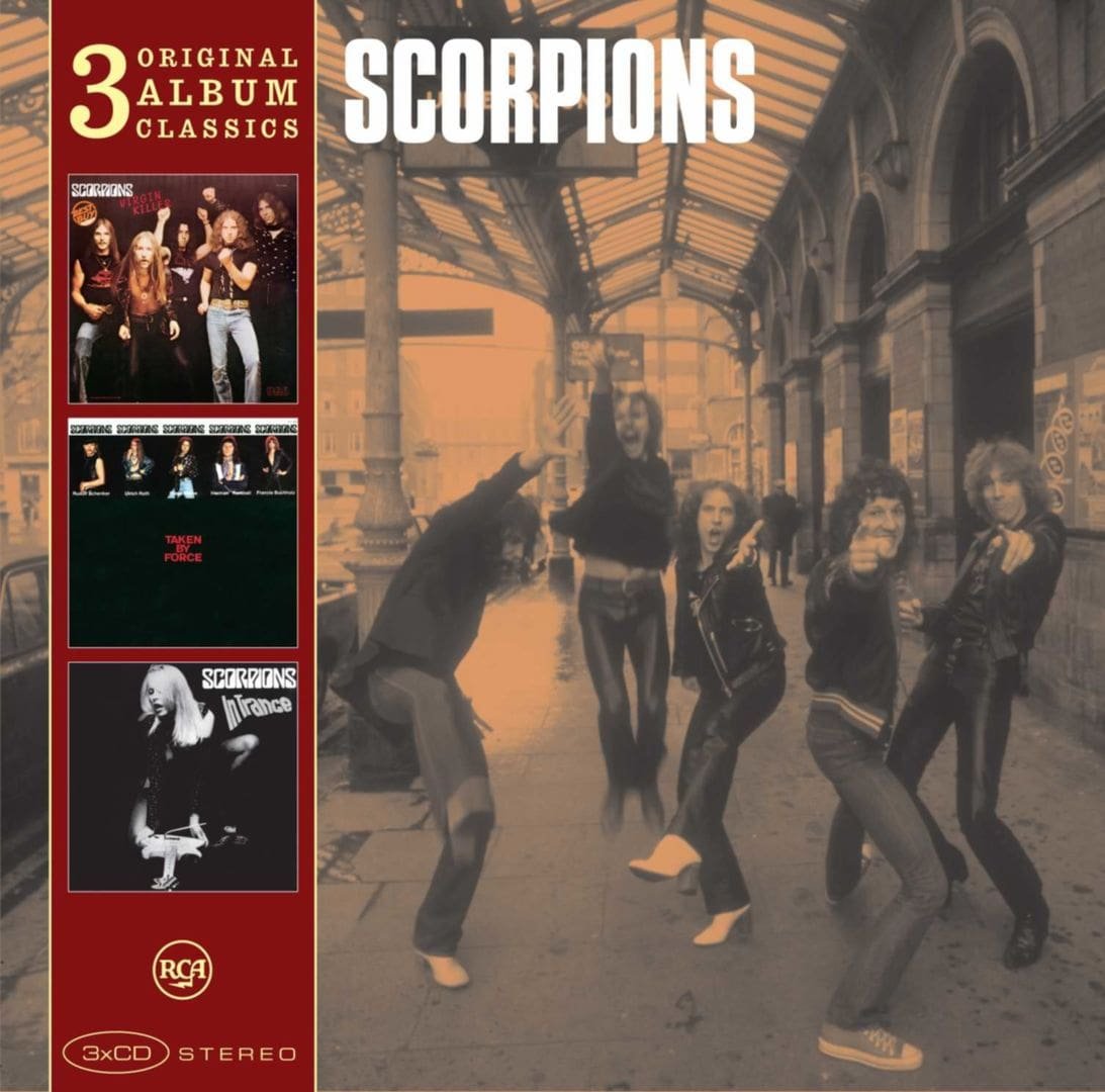 Scorpions – IN TRANCE / VIRGIN KILLER / TAKEN BY FORCE