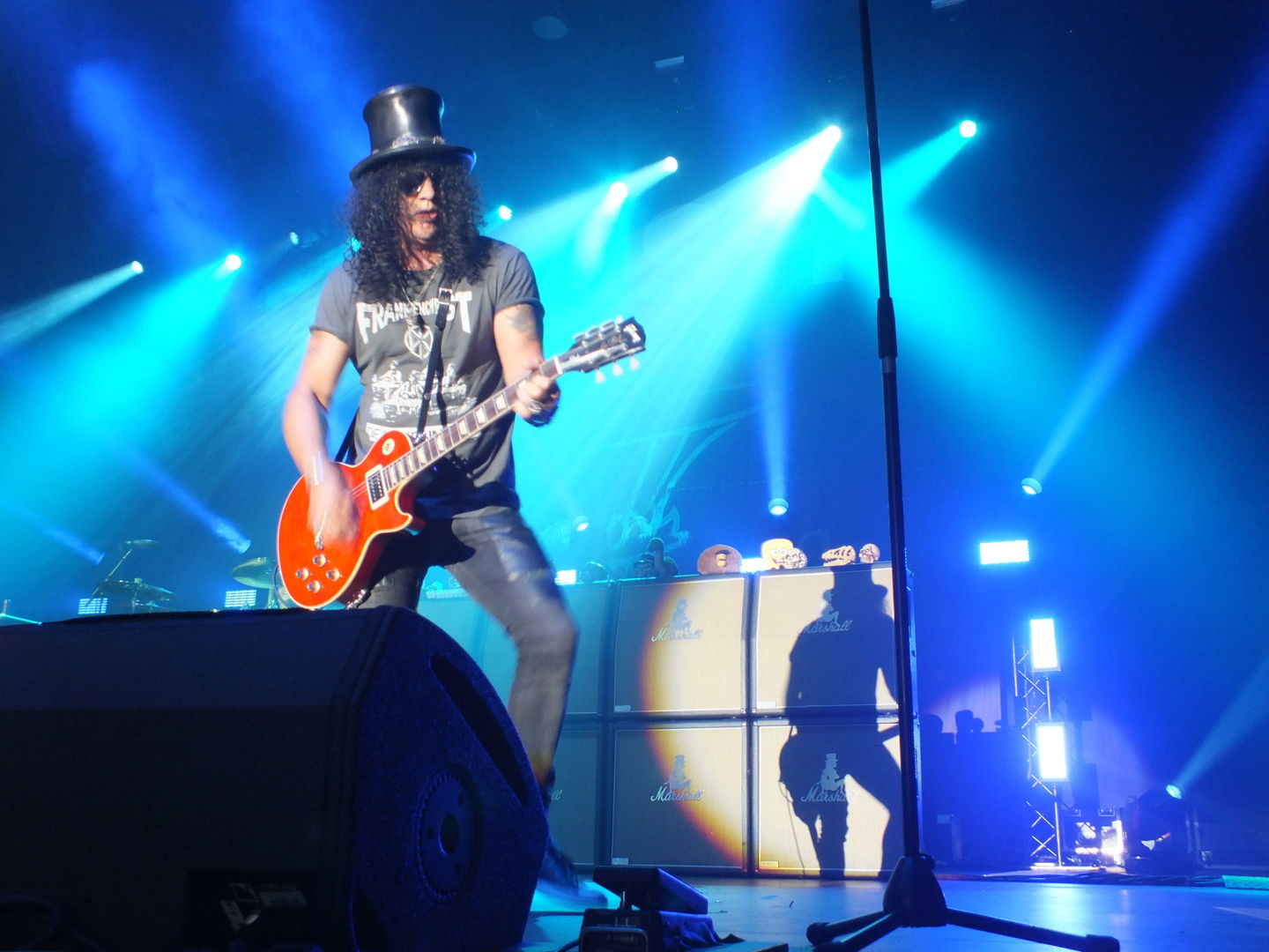 Die Gitarrenkünste des ehemaligen Guns N' Roses-Mitglieds hatten aber wohl dennoch die meisten Fans in den Münchner Norden gelockt.