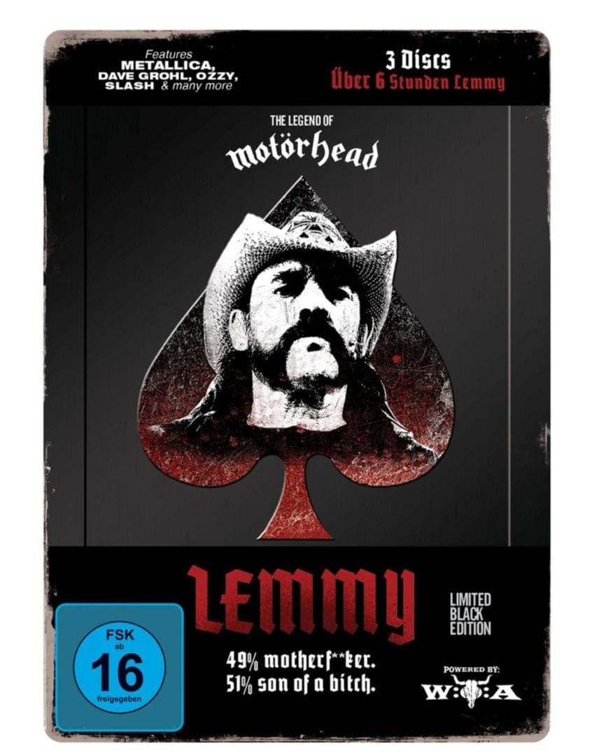„Lemmy – The Movie“ kommt in limitierter Black Edition