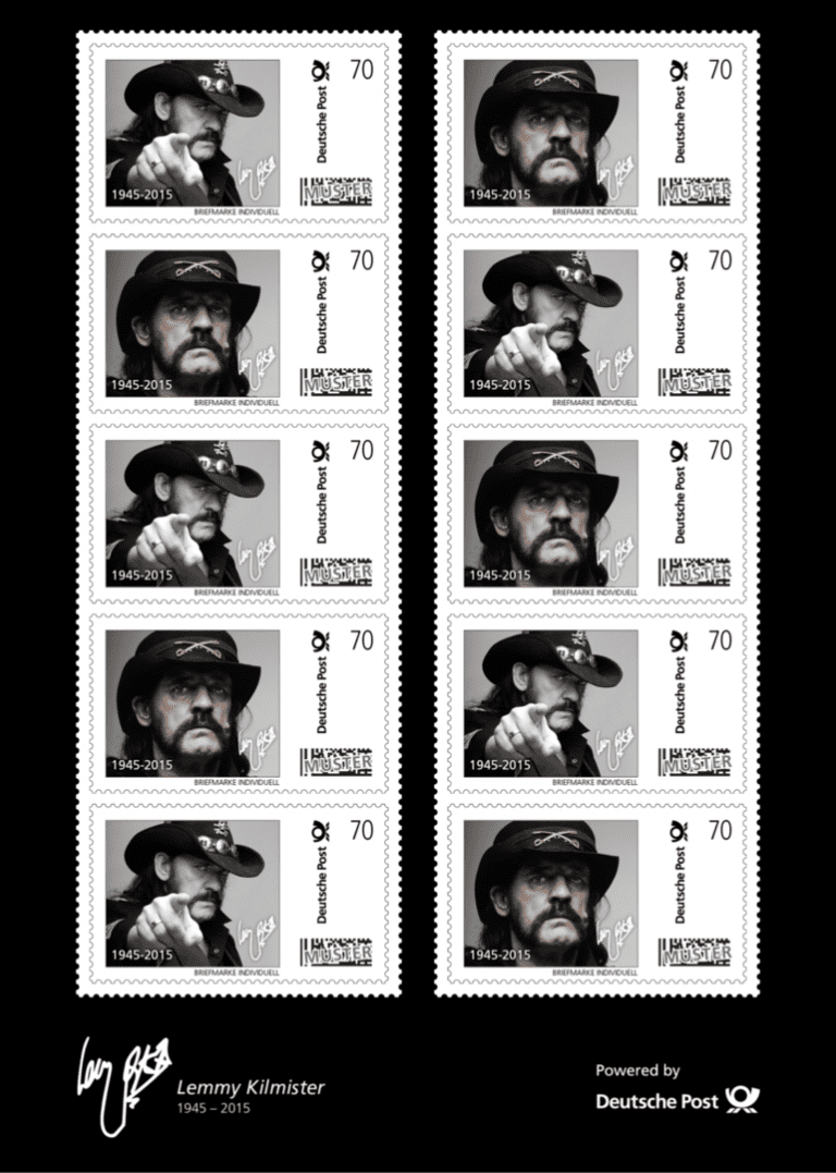 Motörhead: Lemmy bekommt seine eigenen Briefmarken