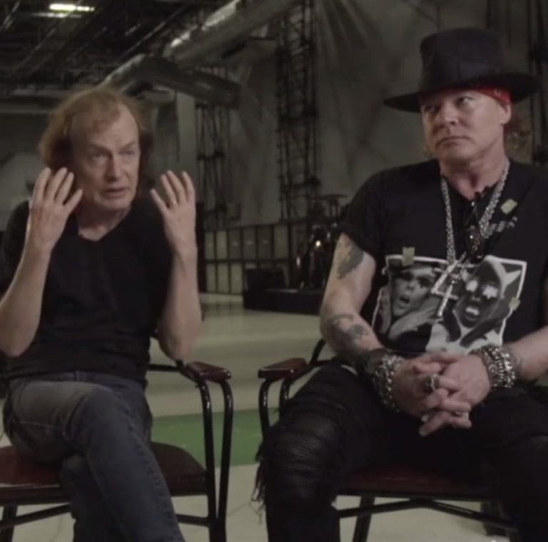 AC/DC: Axl Rose und Angus Young im gemeinsamen Interview