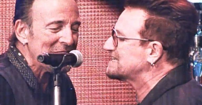Bruce Springsteen: Bono als Gastsänger bei ›Because The Night‹