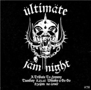 motörhead lemmy ultimate jam night