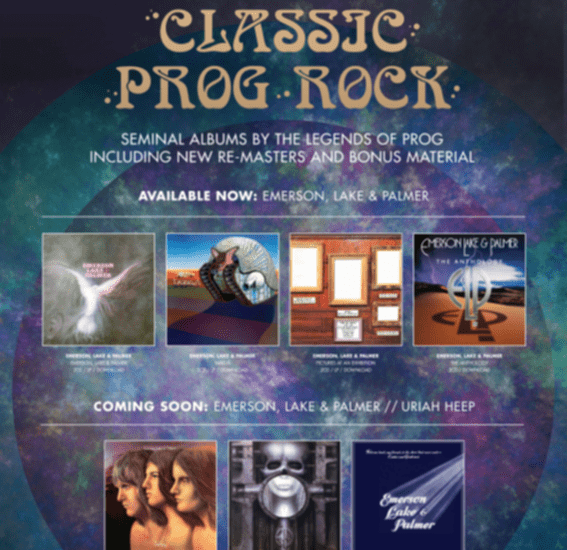 Verlosung: Sammlerposter von Emerson, Lake & Palmer und Uriah Heep