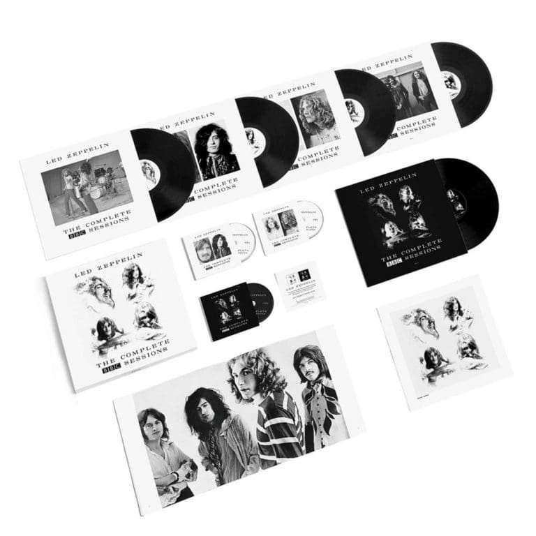 Verlosung: Gewinnt eine 5-Vinyl-LP-Ausgabe von Led Zeppelins THE COMPLETE BBC SESSIONS!