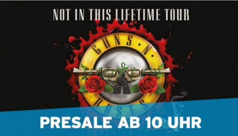 Guns N‘ Roses: Jetzt startet der Vorverkauf!