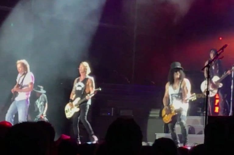 Guns N‘ Roses: Angus spielt mit Axl und Slash in Sydney