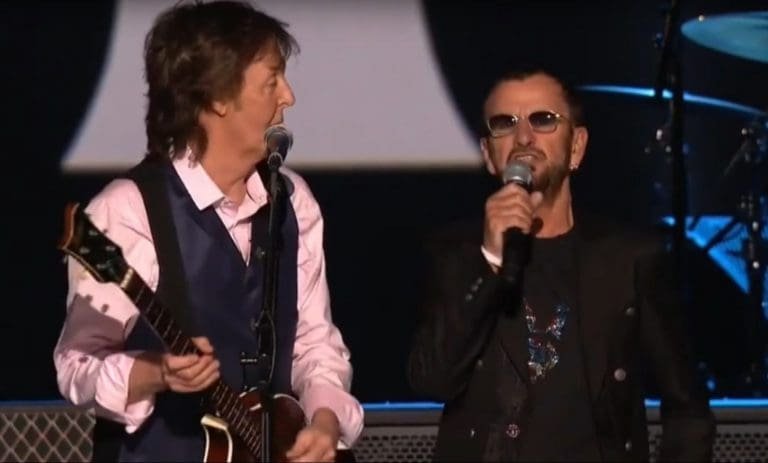 The Beatles: Paul McCartney und Ringo Starr gemeinsam im Studio