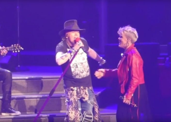 Guns N‘ Roses: Pink singt mit Axl