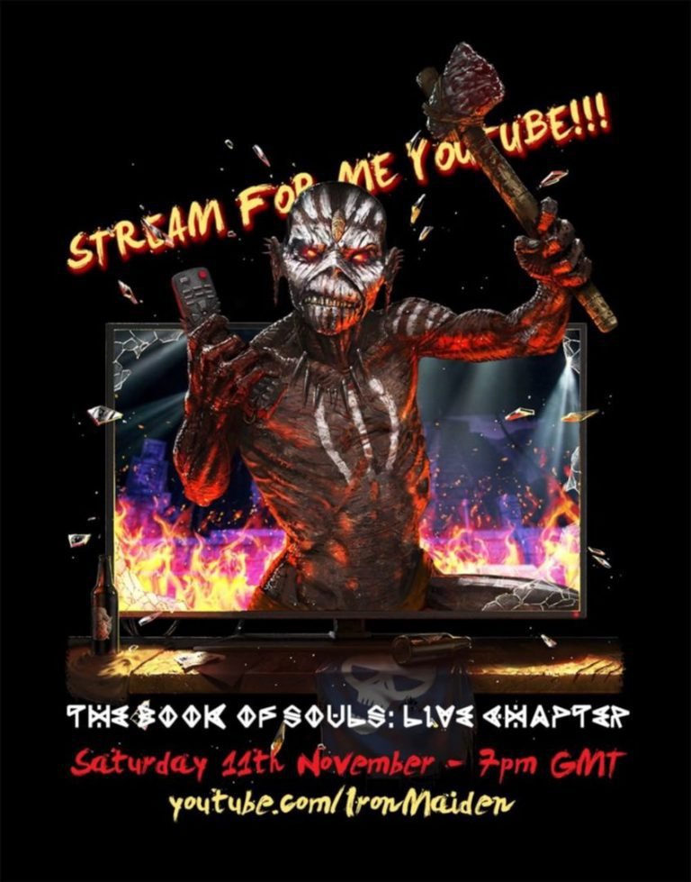 Iron Maiden: Metal-Ikonen streamen „The Book Of Souls“-Konzertfilm