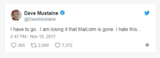 Dave Mustaine über den Tod von Malcolm Young.
