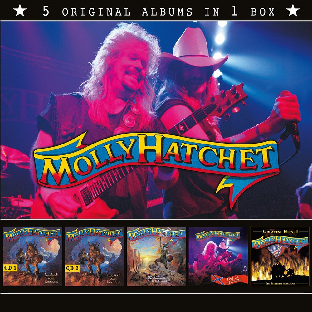 Molly Hatchet 5 Original Albums