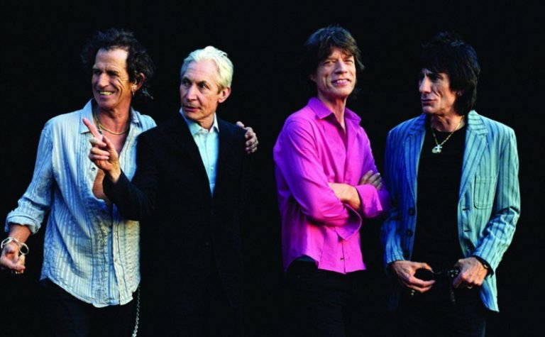 The Rolling Stones: Sprechen auf der Bühne über Charlie Watts
