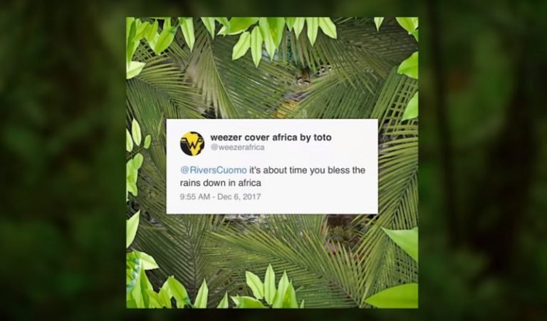 Weezer: Cover von Totos ›Africa‹