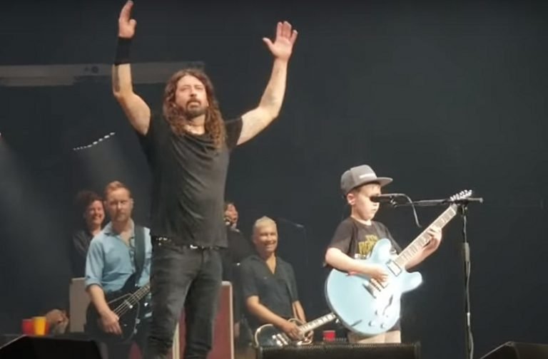 Foo Fighters: Metallica-Cover mit jungem Fan