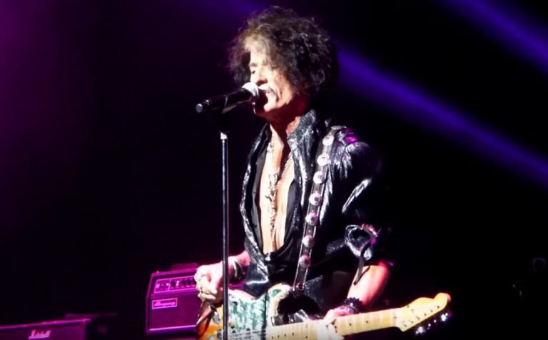 Joe Perry: Erstes Lebenszeichen nach Konzert-Kollaps
