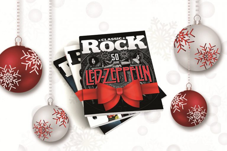 Zu Weihnachten ein CLASSIC ROCK-Abo schenken…