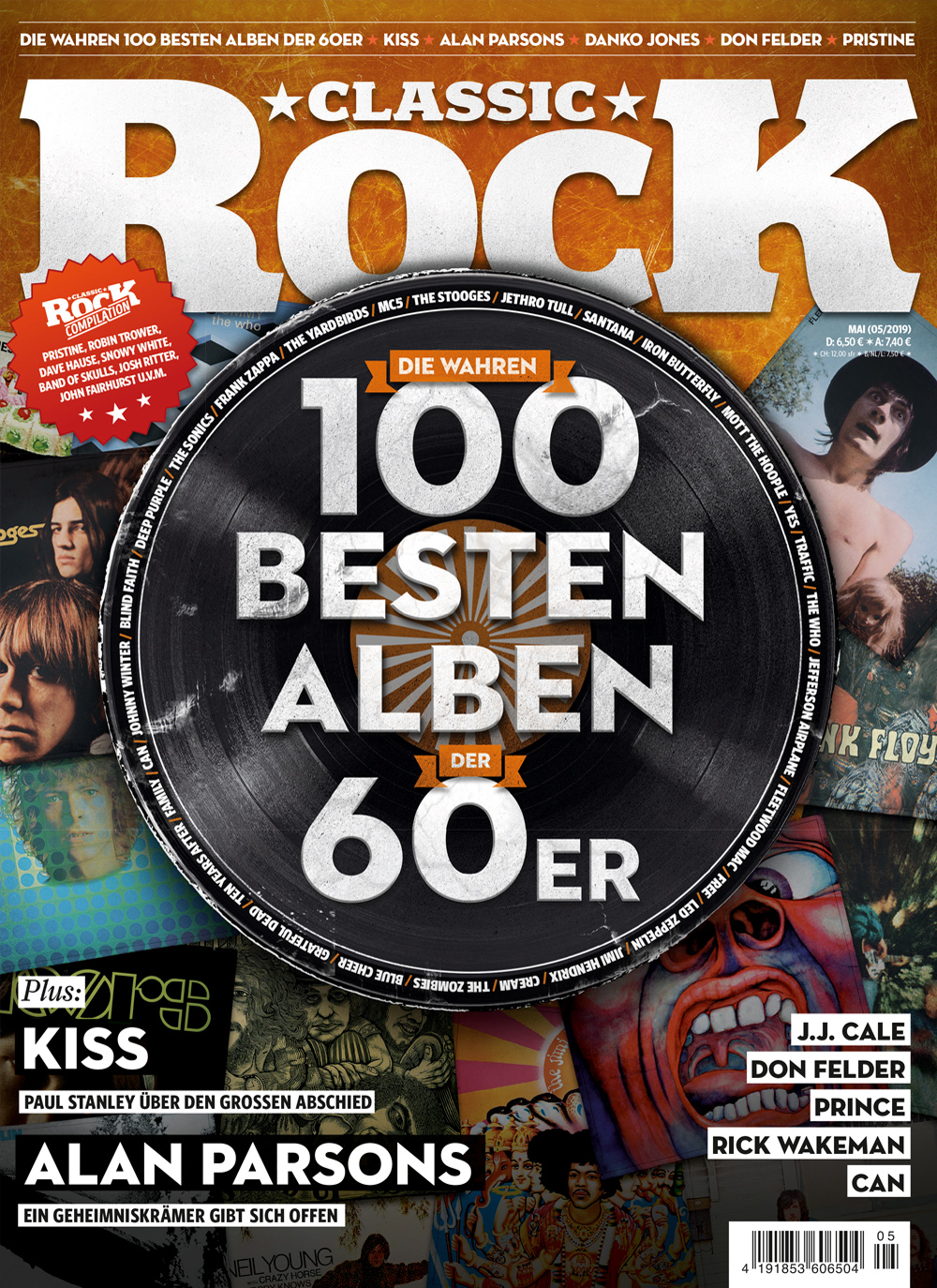 Classic Rock 100 besten Alben der 60er