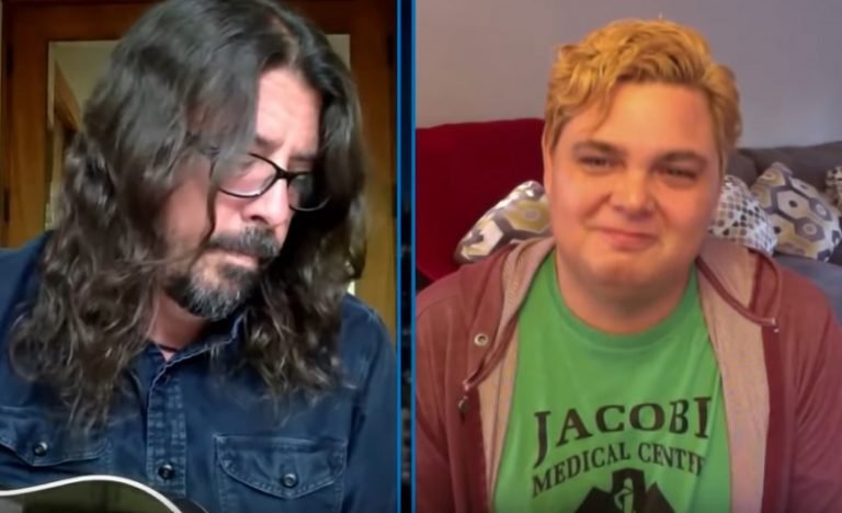 Foo Fighters: Dave Grohl singt für Pfleger und Fan via Skype