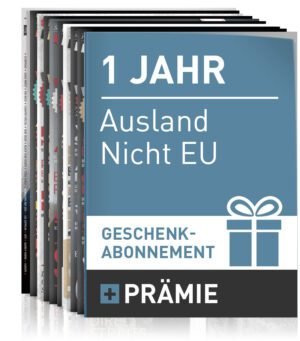 1 Jahr Geschenk Abonnement Nicht EU Ausland
