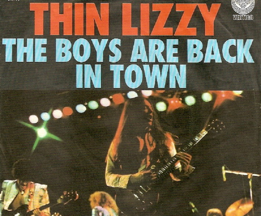 thin lizzy boys are back in town