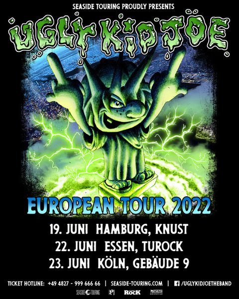 Gewinnspiel: Tickets für Ugly Kid Joe im Lostopf