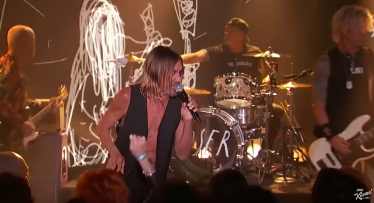 Iggy Pop: Live bei Jimmy Kimmel mit Begleitband The Losers