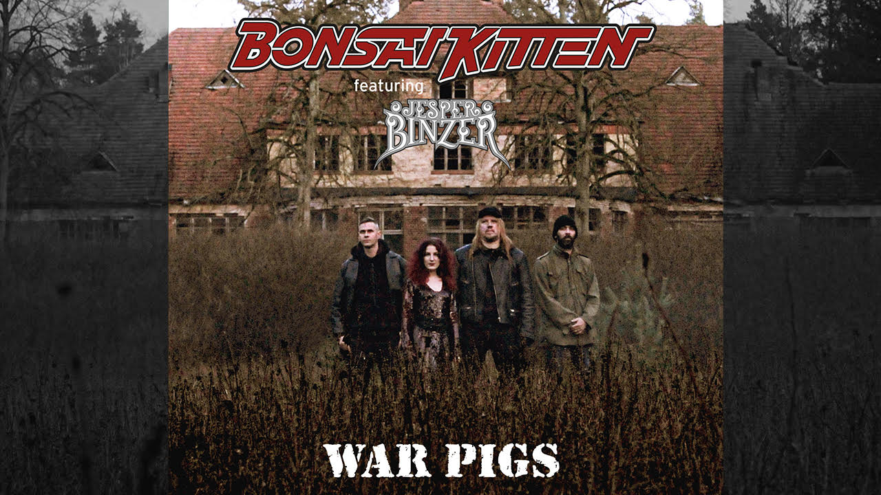 Videopremiere Bonsai Kitten & Jesper Binzer mit ›War Pigs‹