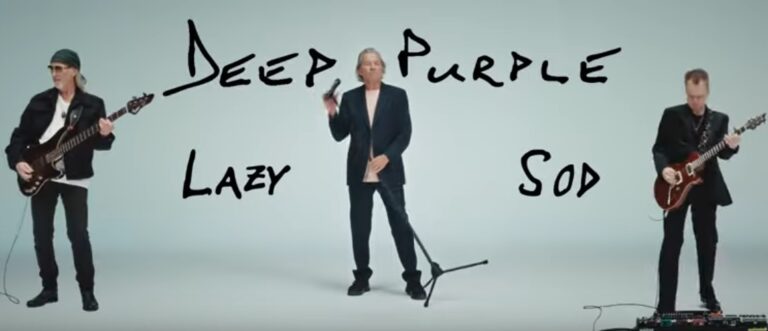 Deep Purple: Neue Single ›Lazy Sod‹