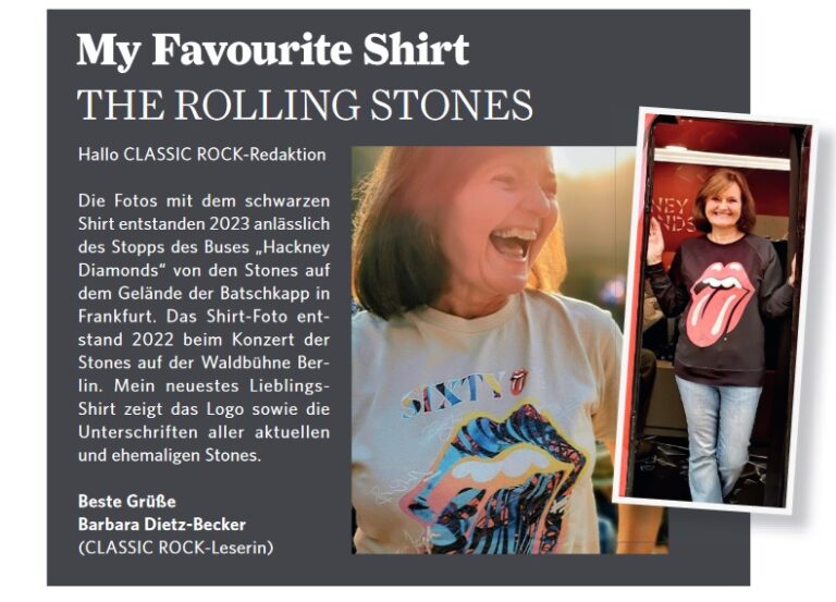 My Favourite Shirt: Jetzt mitmachen und Teil von CLASSIC ROCK werden!