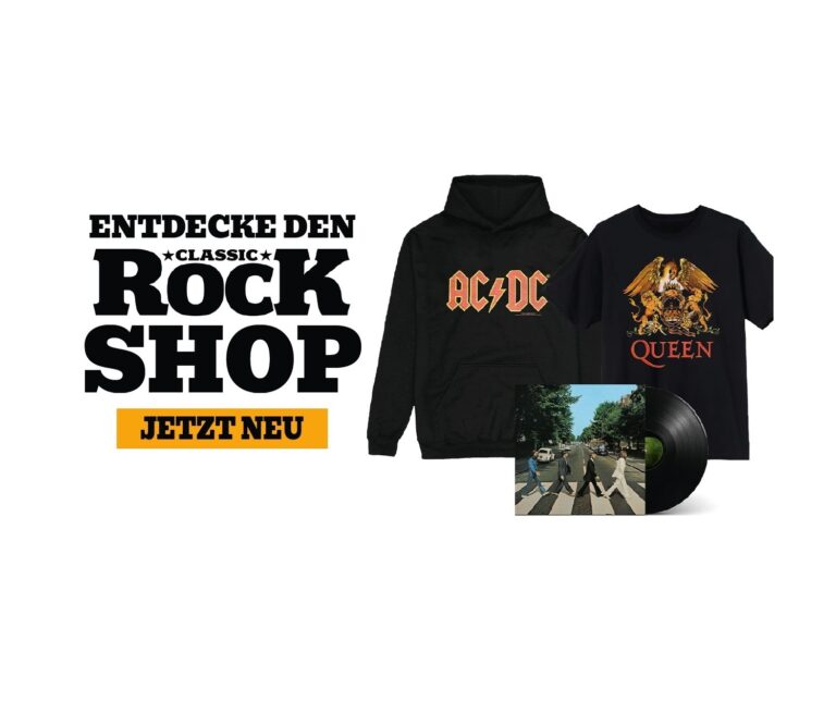 Entdecke den neuen CLASSIC ROCK-SHOP!